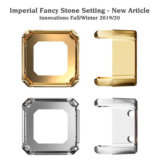 Swarovski 4480 Imperial Metal Settings 