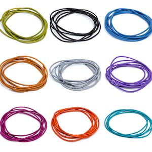 Griffin Leather Cord: Cowhide Jewelry Base - 100cm Length