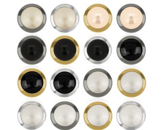 Swarovski 2080/H Framed Cabochon Flat Back Hotfix SS34 - Loose Swarovski Rhinestones for Nail Art, Embellishment, Crafts