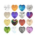 PRIMERO Crystals 6228 Heart - Highest Quality Crystal Pendants - Made in Austria - Center Drilled Heart Shape Pendants - for Jewelry Making product logo