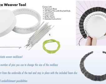 Beadalon necklace hotsell weaver tool