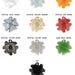 PRIMERO 6764 Clover Crystals Pendants Austria Crystal Glass Many Sizes Colors