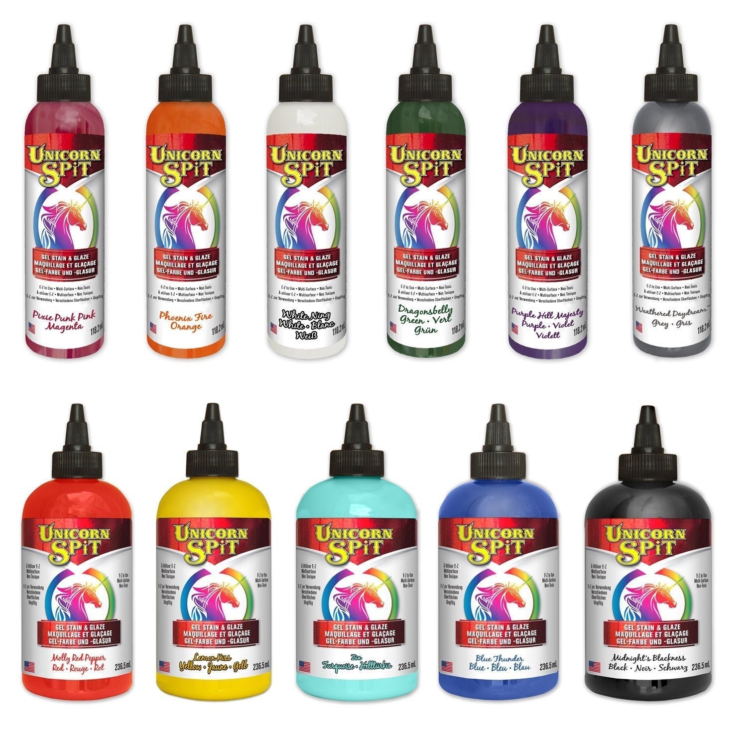 Unicorn Spit - Gel Stain & Glaze – Arts and Crafts Supplies Online Australia