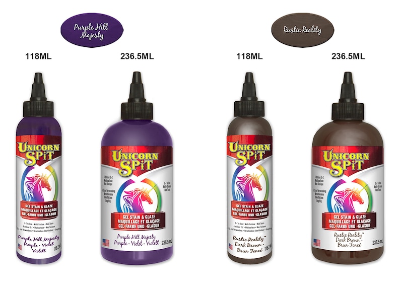 UNICORN SPiT/SPiT Funkelnde Farbe Gel Fleck Gel | Etsy