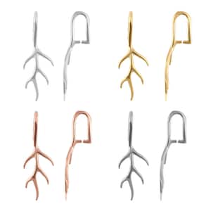 2x Orecchini In Argento 925 A Molla 11x17mm - Foto 9