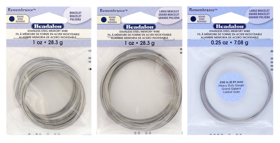 Beadalon Memory Draht Edelstahl Halskette - 7,1g, Ca. 9 Spulen, Perfekt Für DIY Schmuck