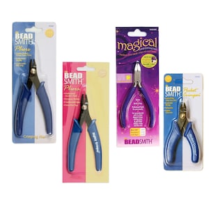 BeadSmith® Crimping Pliers - Creates smooth, rounded crimps and ensure tightest crimp possible - Different styles for 2mm or 3mm crimp beads