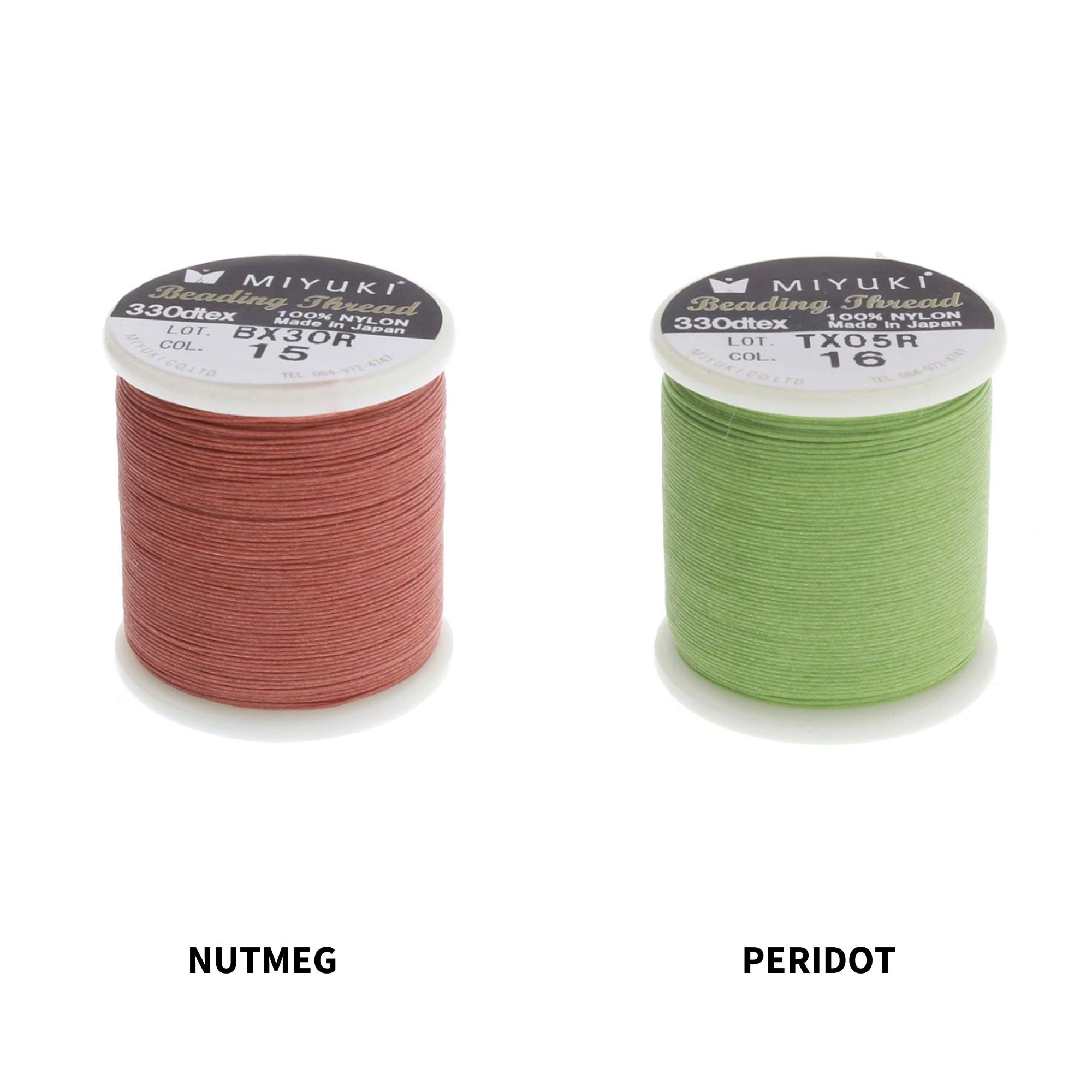 Miyuki Beading Thread: 100% Nylon, 50m Length, 0.2mm Thick, Made