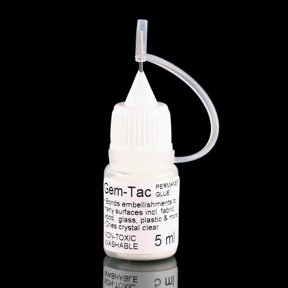 10ml Gem-tac Glue for Diamond Crystal Applying Needle Precision