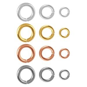 925 Sterling Silver Open Jump Rings: Jewelry Making Connectors