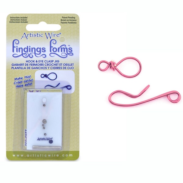 Artistic Wire® Findings Forms™  - Various Shape Jigs - Make custom jewelry findings - Use 20-24 gauge Artistic or Beadalon German Style Wire