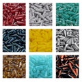 Czech Glass Spike Beads: Top Fully Drilled, 13mm - 17mm, Pressed Glass Rutkovsky Czech Beads product logo