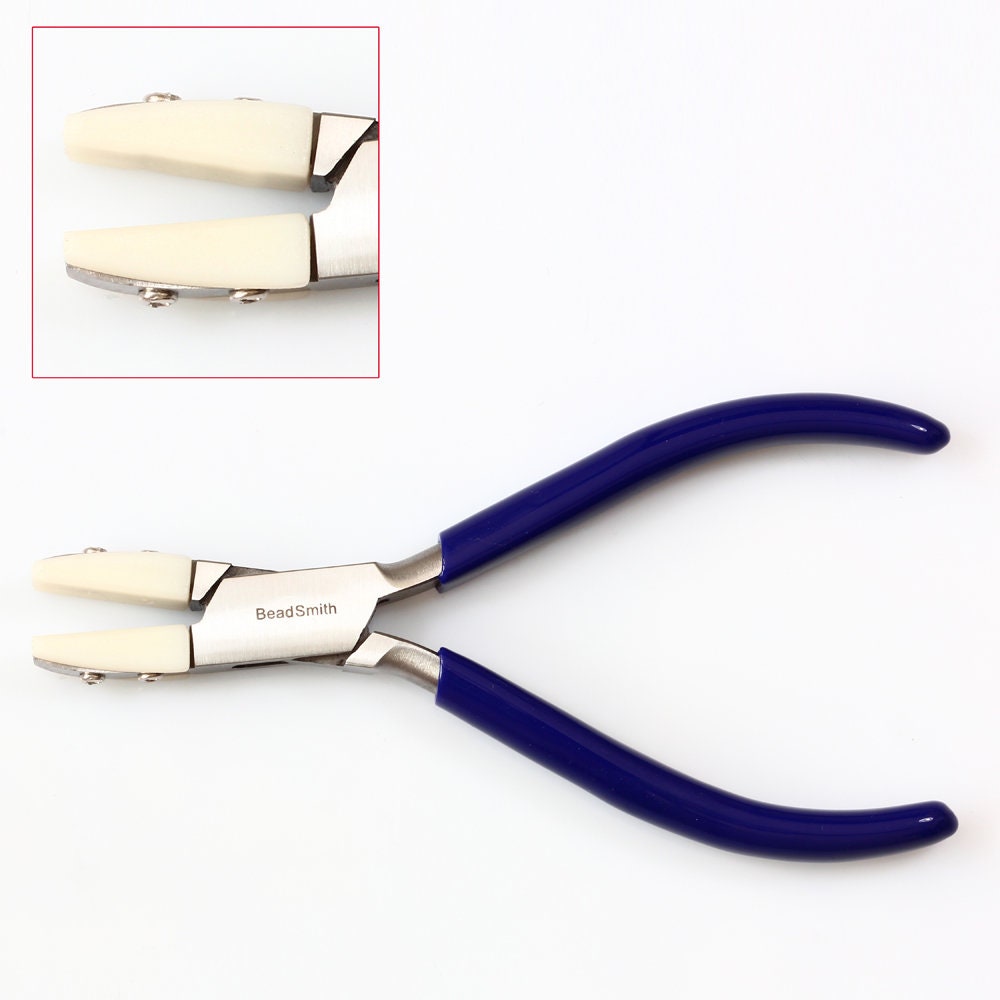 The Beadsmith Pinze avvolgitrici grandi – Strumento di avvolgimento multi- step – Barili da 13, 16 e 20 mm – Lunghezza 7 pollici, ganasce in acciaio inox da 3,2 cm, impugnature imbottite – Utilizzare