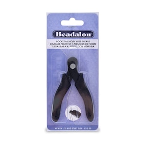 Beadalon Pocket Memory Wire Shears: Hard Wire Cutter