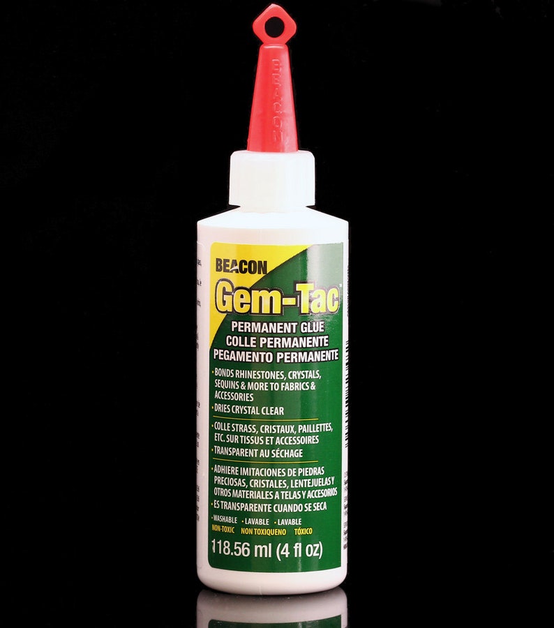 Beacon Gem-Tac Glue: Rhinestones, Crystals, Pearls Embellishments Original 118ml