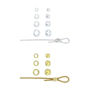 Beadalon® Crimp Beads - Choose Color, Size & Quantity - Available in Gold color or Silver Plated - Base Metal Findings - Jewelry Making