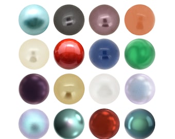5810 Round Primero Crystals Pearls - Fully Drilled Crystal Pearls - Swarovski Alternative - Pearl Colors - Round Crystal Pearl Beads