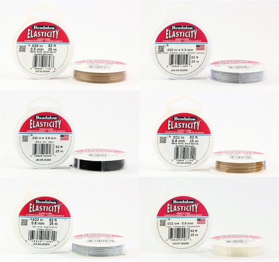 Beadalon® Elasticity™ Stretch Beads Pearls Cord Available Etsy