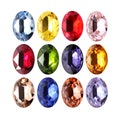 A4120 Oval Crystals: Fancy Stones for Jewelry Making from Aurea Crystals product logo