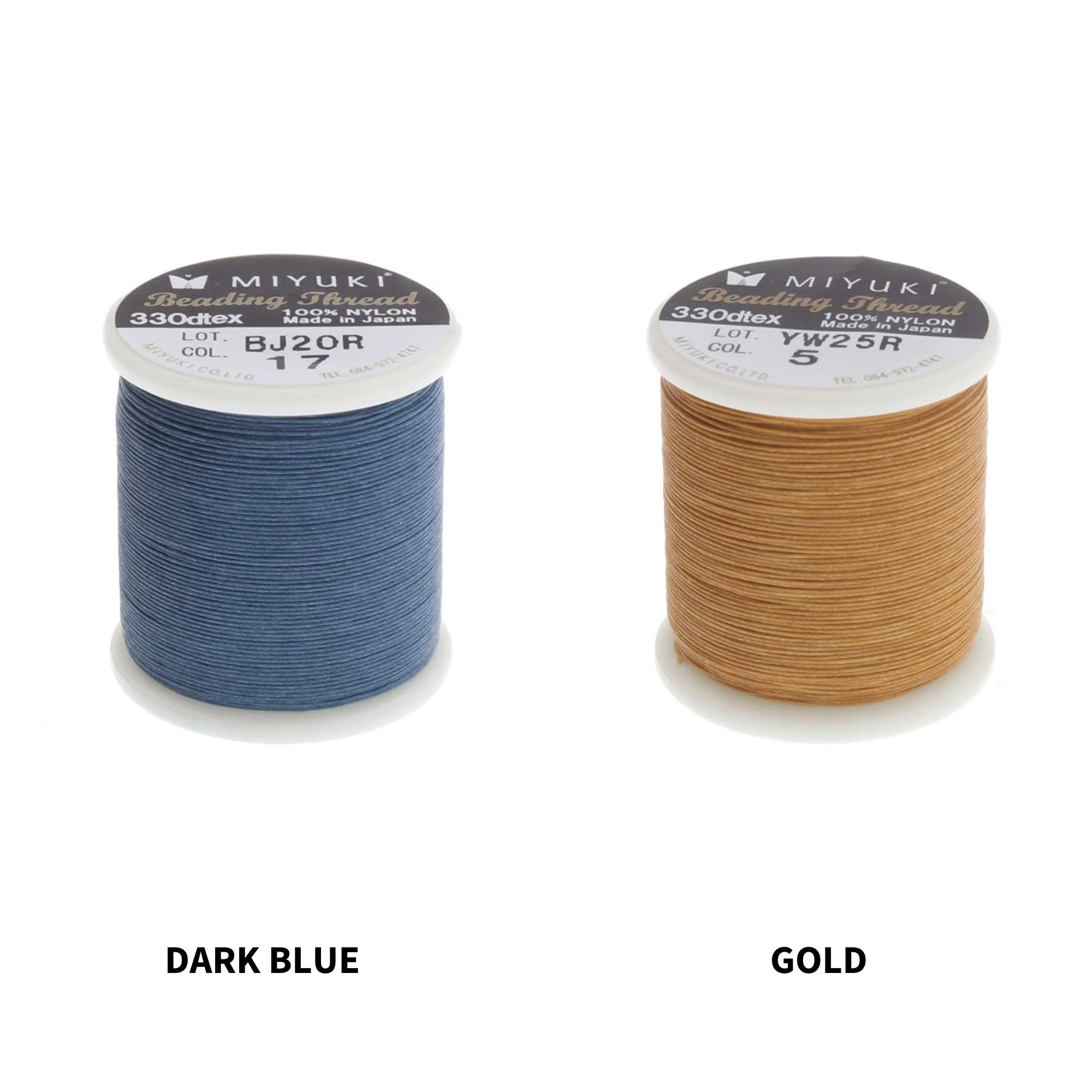 Miyuki Beading Thread: 100% Nylon, 50m Length, 0.2mm Thick, Made