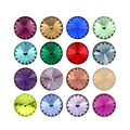 PRIMERO Crystals 1122 Rivoli - Highest Quality Round Stones - Made in Austria - Simple Crystal Colors - Pointed Back Crystals - Rivoli Shape product logo