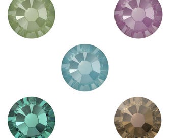 Swarovski 2058 Rose Flat Back Non-Hotfix NEW Collection - Loose Swarovski Rhinestones for Nail Art, Embellishment, Crafts