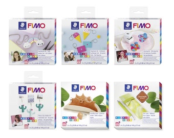 FIMO Oven-Hardening Polymer Clay Set: Creative DIY Kits