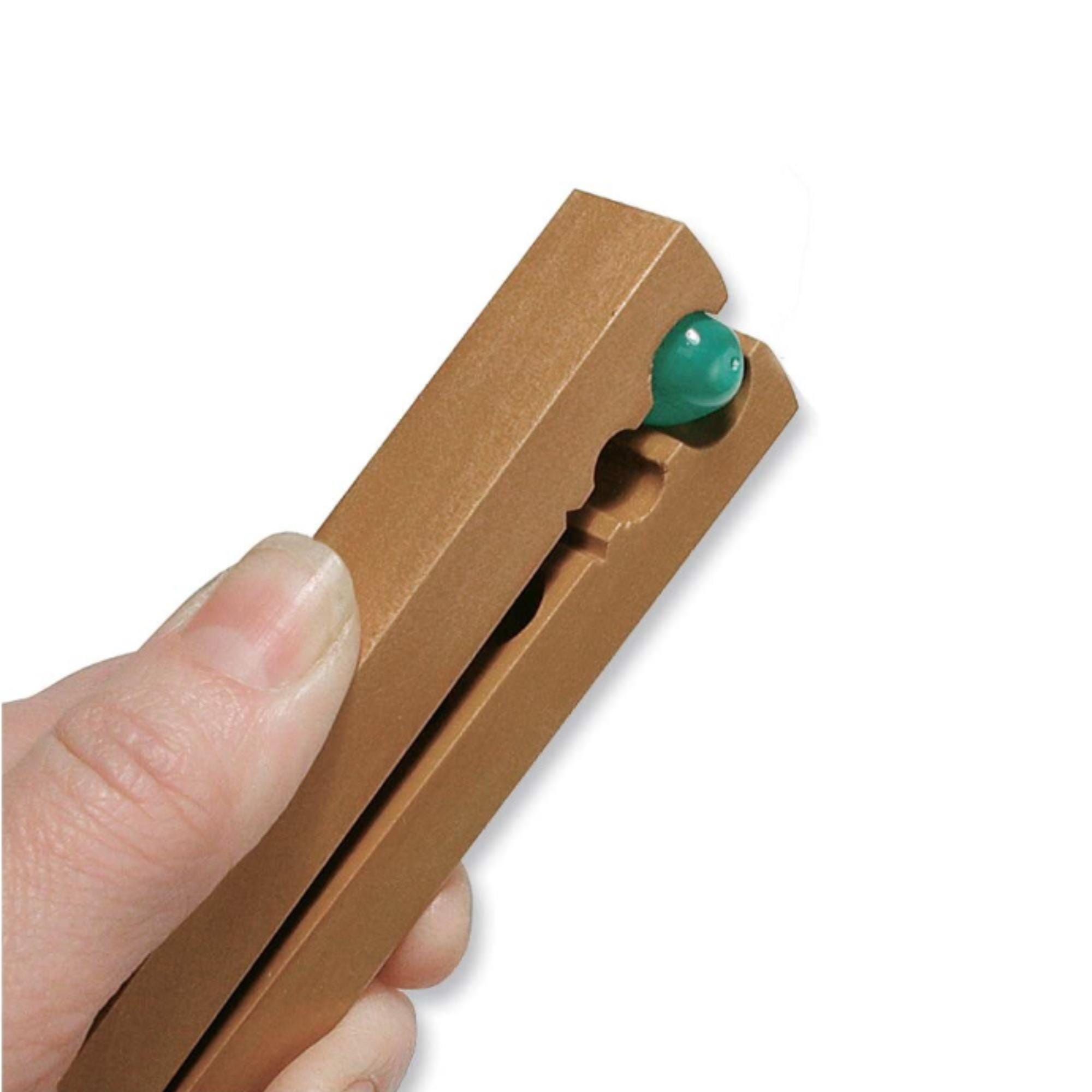 BeadSmith® Wooden Bead/Ring Holder tweezers/tongs for jewelry making