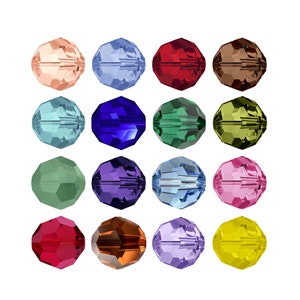 5000 Round Primero Crystals Beads - Fully Drilled Crystal Beads - Swarovski Alternative - Crystal Colors - Popular Round Shape Beads