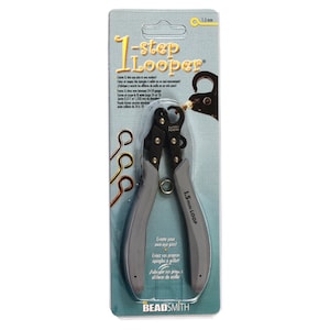 BeadSmith® 1-step Looper® Jewelry Making Tools/Pliers for 24-18G wire work Easy & quick loop making loops in 1.5mm, 2.25mm or 3mm sizes 1.5mm Loops