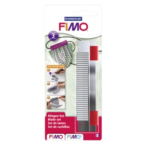 FIMO® Accessories Mixed Blade Set - 3 Piece Knife Set with Sharp Blades - Stainless Steel -  Suitable for use with FIMO Modelling Clay
