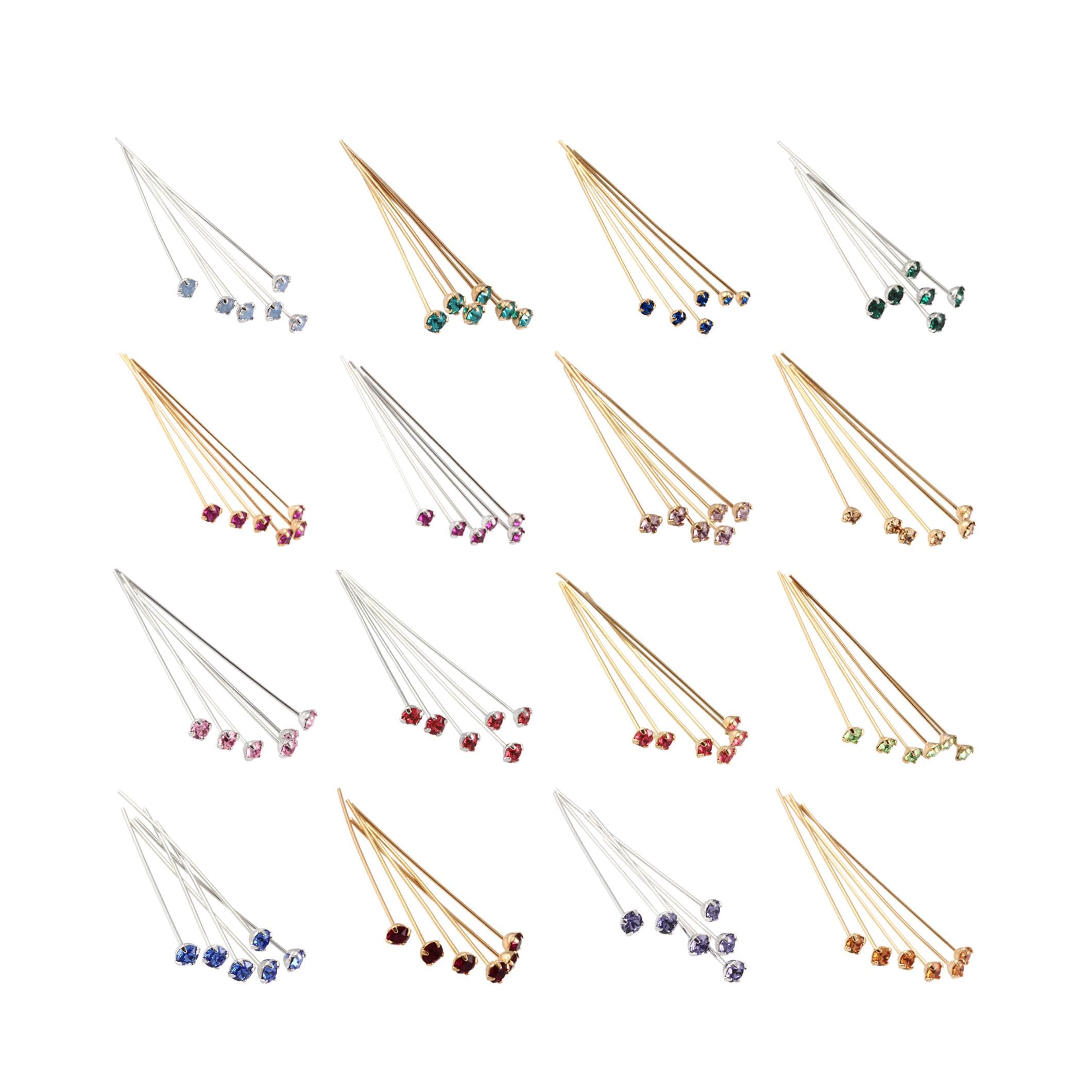 1088 Chaton Head Pins: Primero Crystals for Jewelry Making, Swarovski ...