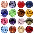 A1088 Chaton Crystals: Round Stones Pointed Back, Aurea Crystals for Jewelry Making product logo