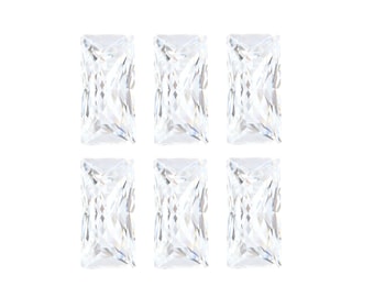 Baguette Cut Cubic Zirconia: Primero Crystals Loose Gemstones, High Quality Crystals