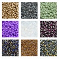 Czech Glass Drop Beads: Top Fully Drilled, 6mm - 9mm, Pressed Glass Rutkovsky Czech Beads product logo