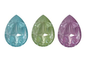 Swarovski 4390 Mirage Pear Fancy Stones NEW Collection - Loose Swarovski Crystals for Jewelry Making, DIY