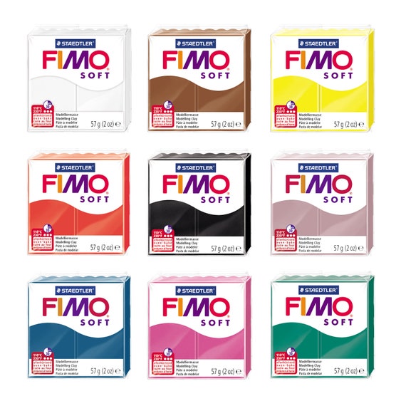 Staedtler FIMO Soft Polymer Clay Block 454g Black