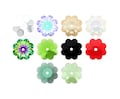 3700 Flower Crystals: Sew-On Stones for Sewing, Primero Crystals Austrian Glass, Swarovski Alternative product logo