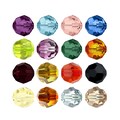 PRIMERO Crystals 5000 Round Faceted - Highest Quality Fully Drilled Beads - Made in Austria - Simple Colors - Popular Beads - Bead Jewelry