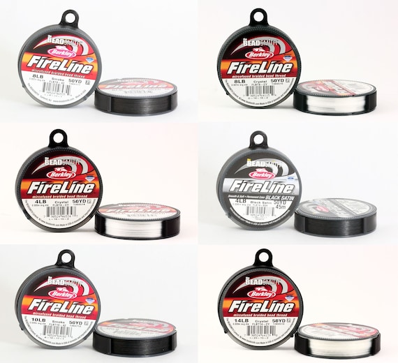 BeadSmith FireLine Braided Bead Thread: Strong Beadworking Cord