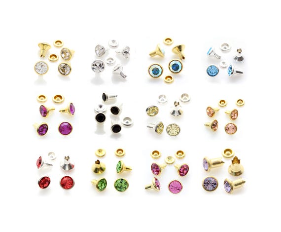 Preciosa Crystal Rivet: for Jewelry Making, Czech Glass Crystals, Genuine Preciosa