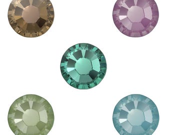 Swarovski 2038 Rose Flat Back Hotfix NEW Collection - Loose Swarovski Rhinestones for Nail Art, Embellishment, Crafts