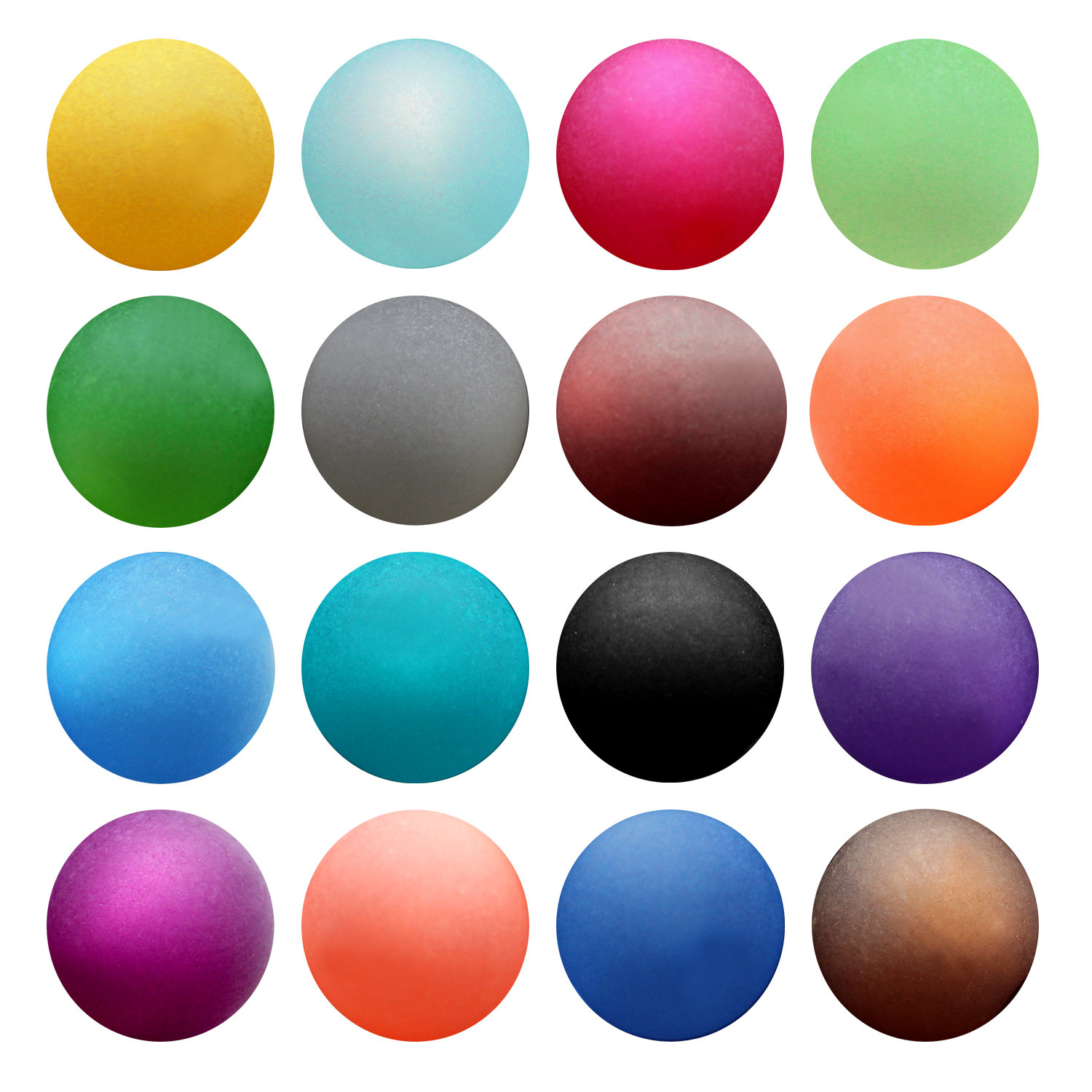 POLARIS Opaco Round Beads Fully Drilled - 6mm, 8mm, 10mm, 12mm - Diff…