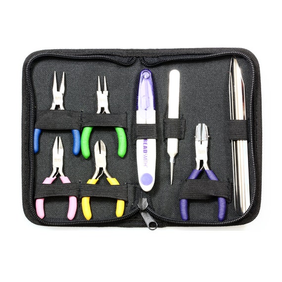 Beadsmith® Mini COLOR I.D. Super Economy Small Pliers Set/kit for