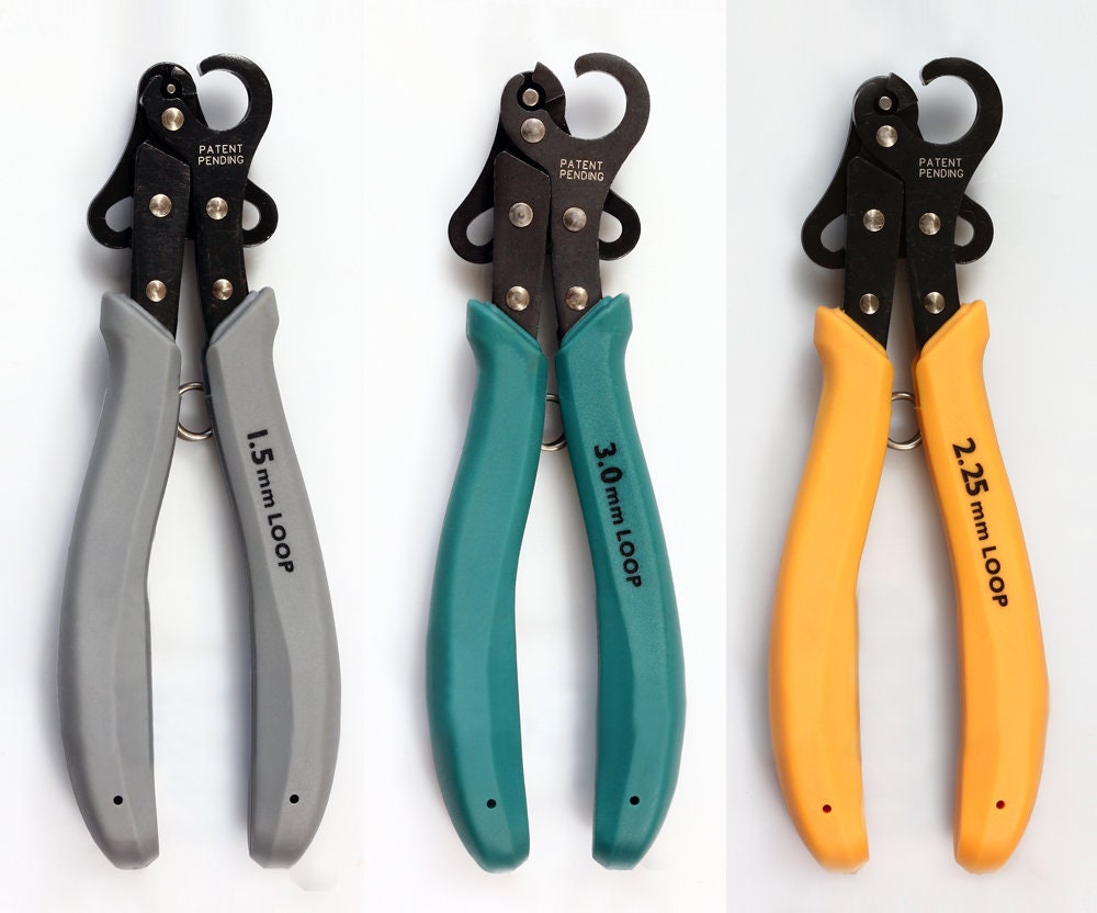 The Beadsmith Wire Looper Pliers, Multi-Step Ring Sizes in 1, 1.5, 2mm, 1  Tool — Beadaholique