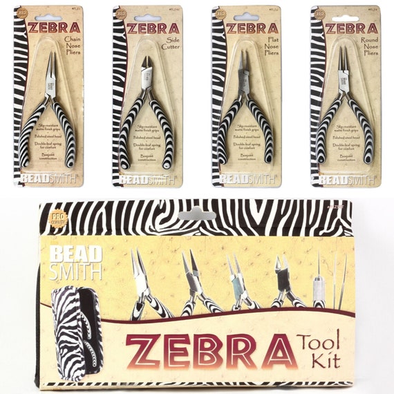Beadsmith Zebra Series Jewelry Making Tools Chain Bent Chain