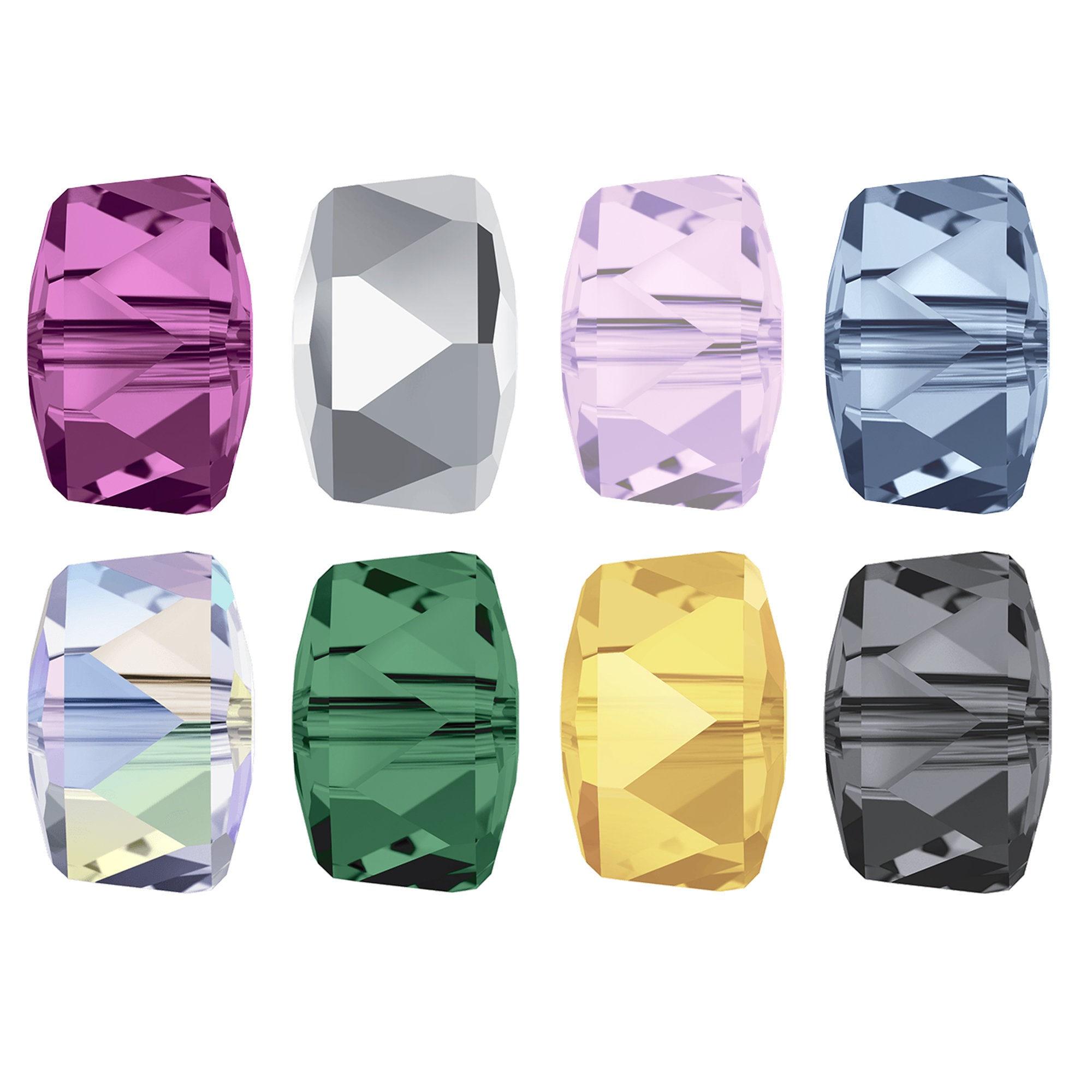 Swarovski Crystal 5045 Rondelle Beads - Genuine - Fully drilled - Man…