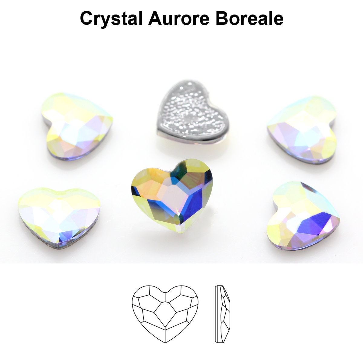 DISTANZIATORI PIATTA FORMA DI CUORE LISCIO PIATTO 4 Mm 22 PZ PER BIGIOTTERIA Gioie D'Oriente - Foto 9