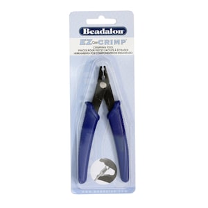 Beadalon® EZ-Crimp™ Crimping Pliers - Designed to fit exclusive Beadalon EZ-Crimp Ends and findings - Soft handles