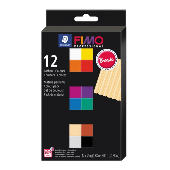 Polymer Clay (Pack of 12) Modelling